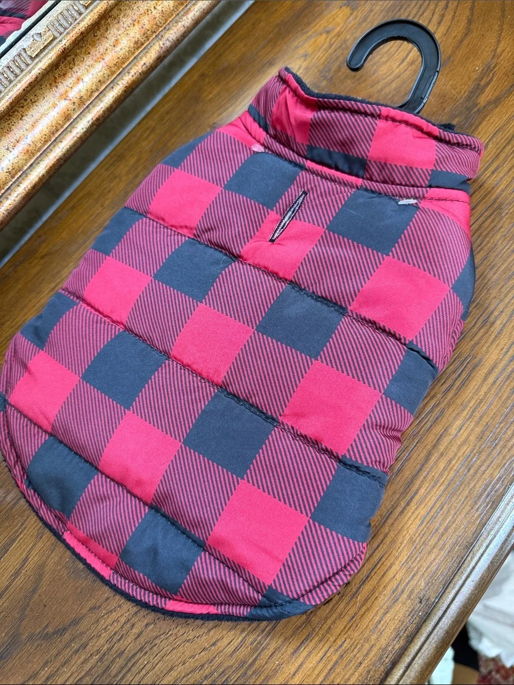 NWOT. Hotel Doggy-Dog Jacket. Red/black. Sz XS